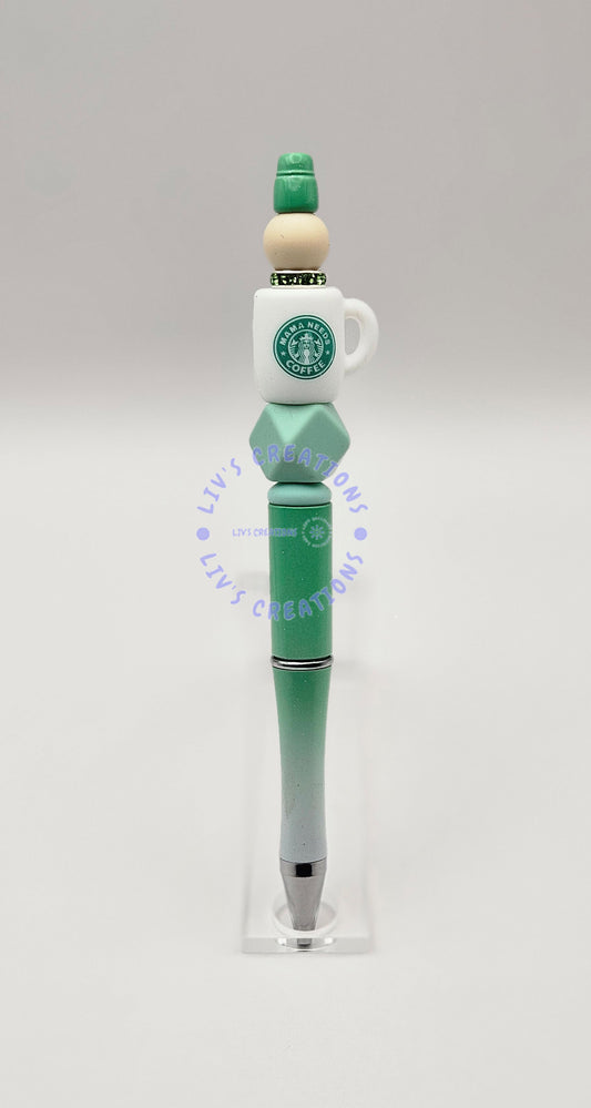 Green Logo Mama Needs Coffee